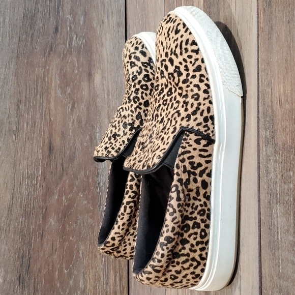 Steve Madden Coulter Cheetah slip on Ken's shoes sz 7M - Picture 2 of 10
